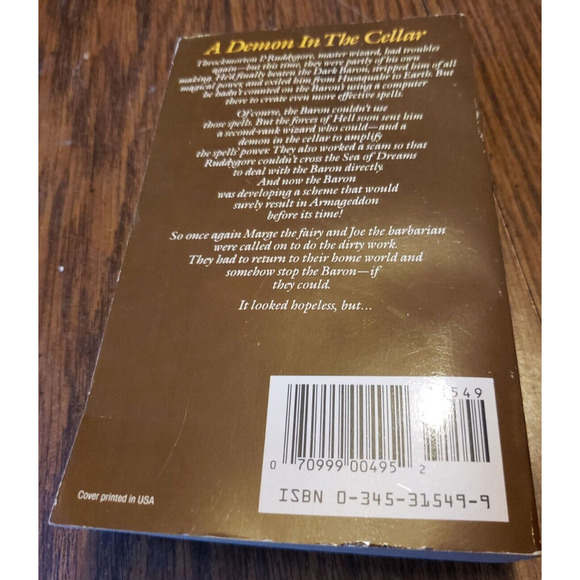 Lot of 4 Science Fiction Fantasy Vintage Paperbacks Pratchett Zelazny Star Wars - Picture 5 of 16